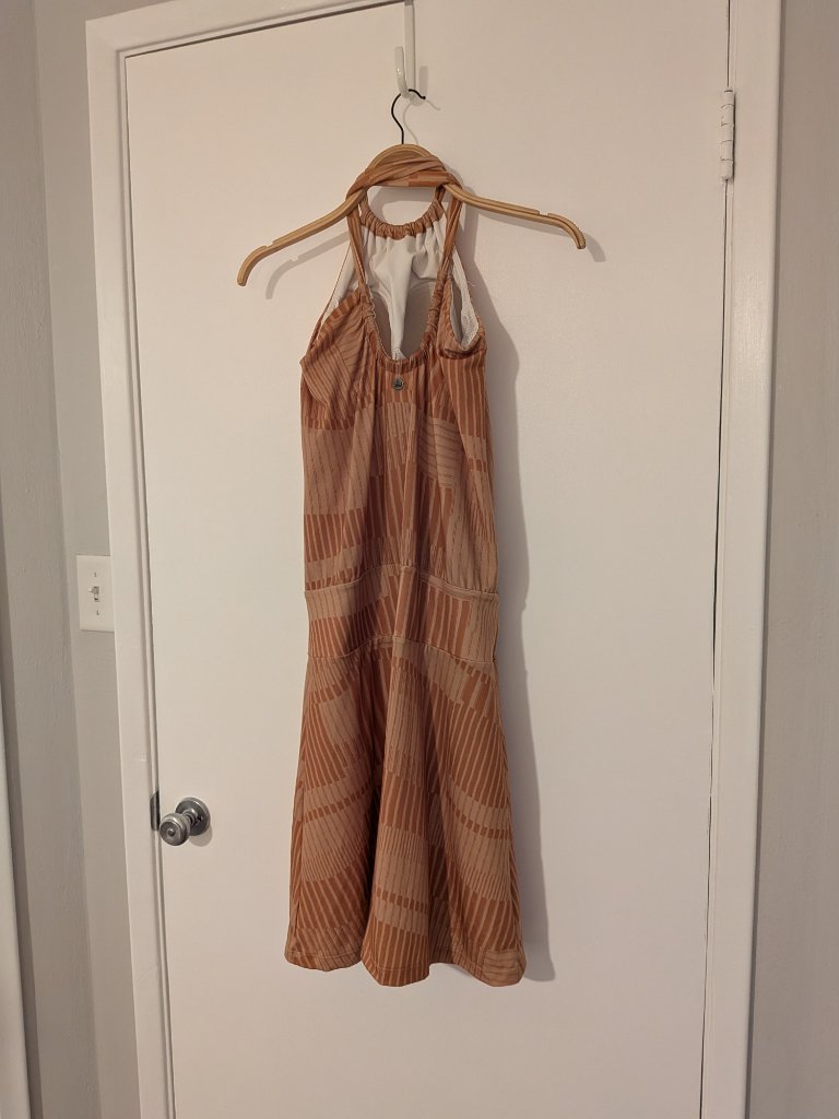 Prana Avore Gold-Tone Print Athletic Dress — image 6 of 8